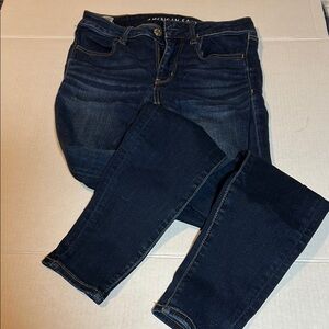 American Eagle Outfitters Blue Skinny Jeans